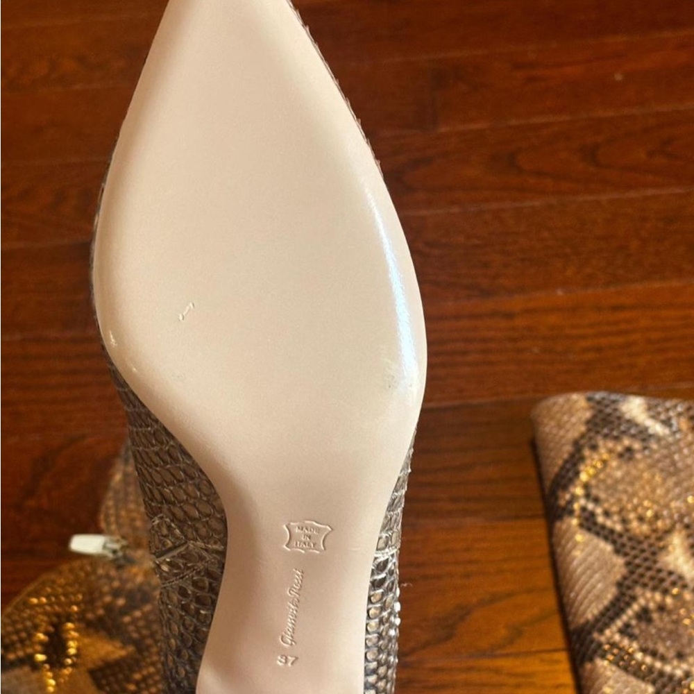 Gianvito Rossi Python Stiletto Boots - image 5